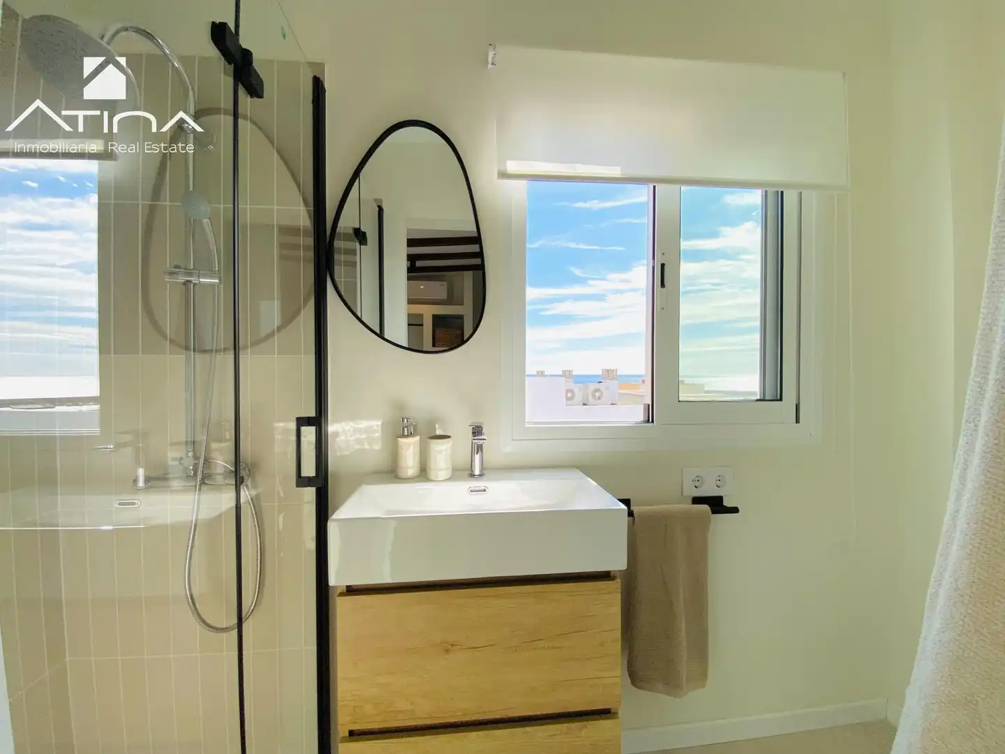 Baño de Dúplex en venta en Jávea / Xàbia con Calefacción, Terraza y Amueblado