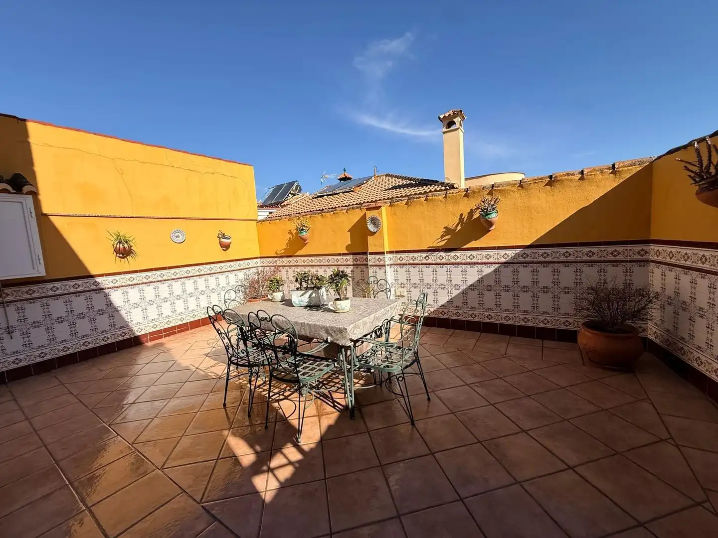 Terrassa de Casa o xalet en venda en Antequera amb Aire condicionat, Jardí privat i Terrassa