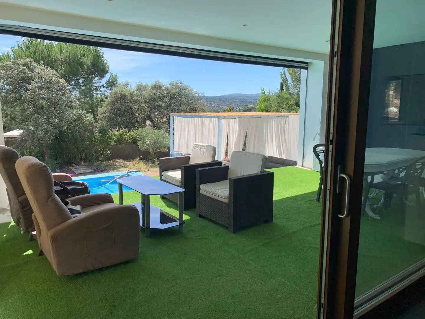 Terrassa de Casa o xalet en venda en Valdemorillo amb Calefacció, Jardí privat i Terrassa
