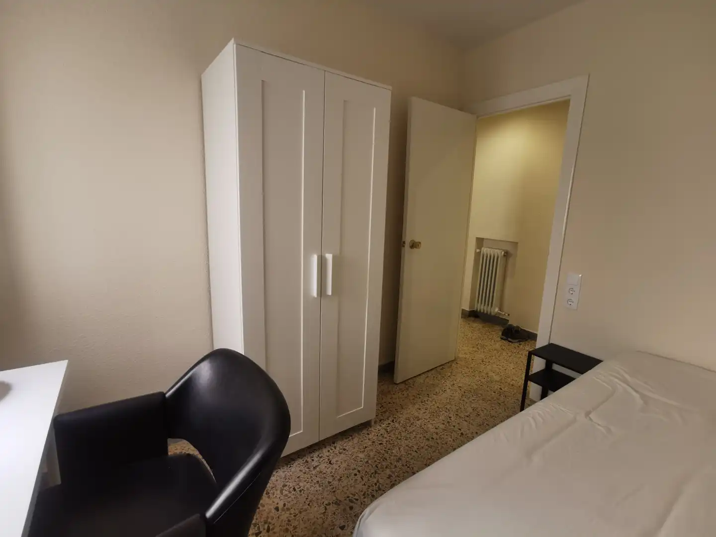 Bedroom of Flat for rent in Salamanca  with Heating, Furnished and Oven