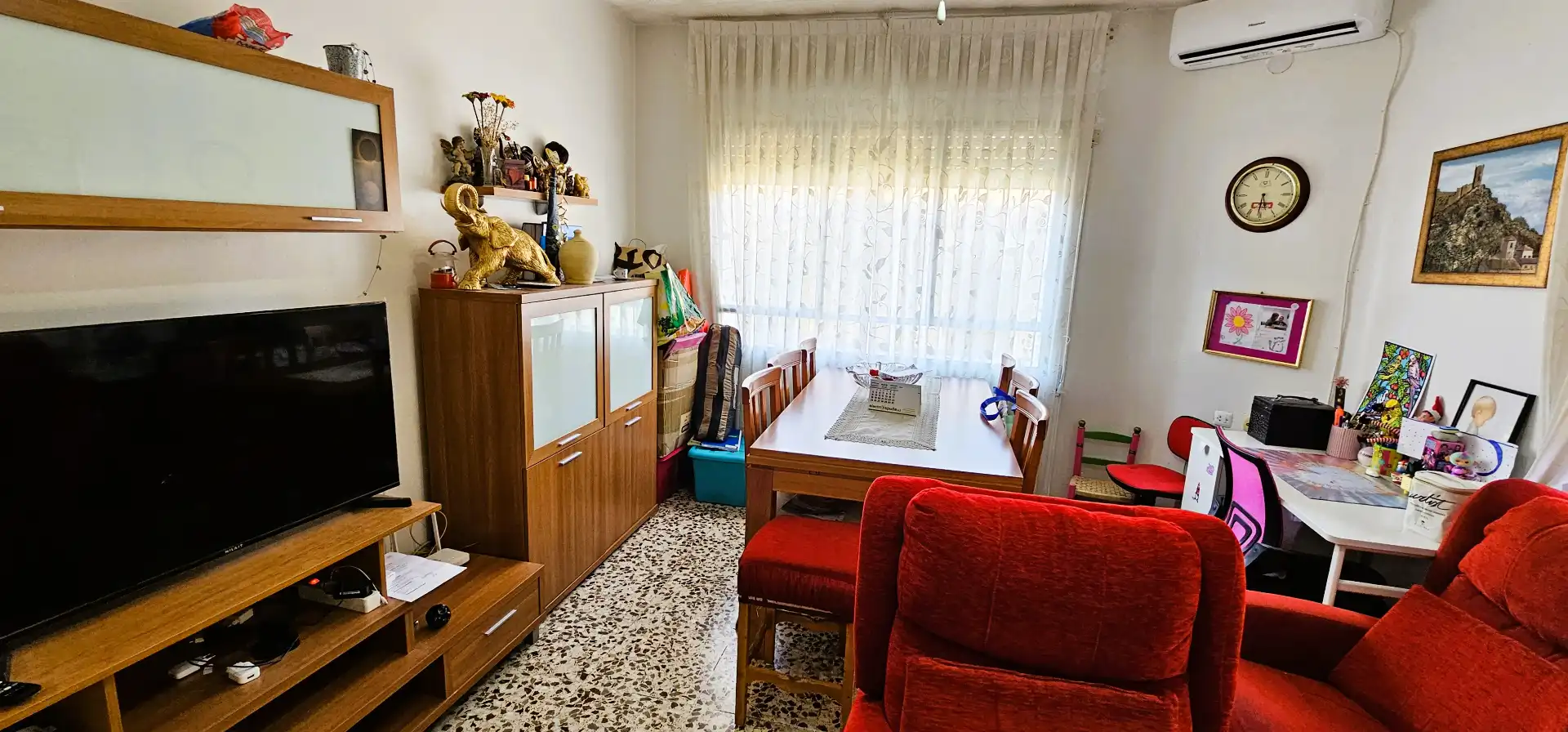 Sala d'estar de Pis en venda en Alhama de Murcia amb Aire condicionat, Traster i Moblat