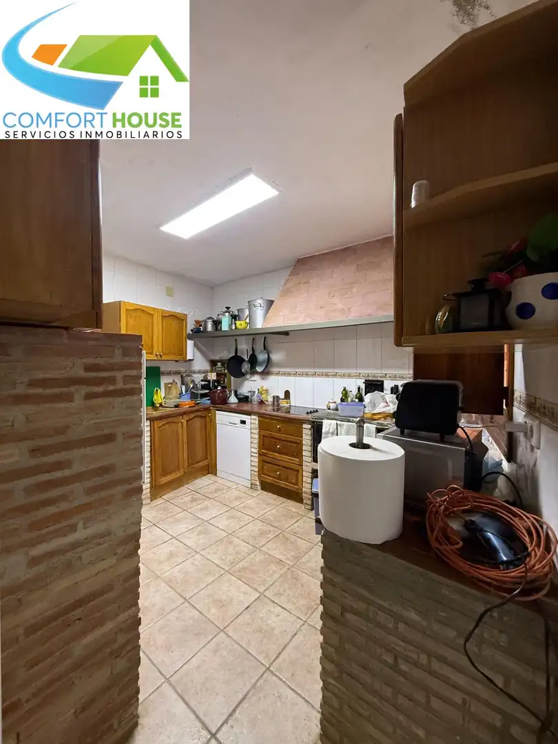 Cocina de Finca rústica en venta en Cartagena con Jardín privado y Piscina