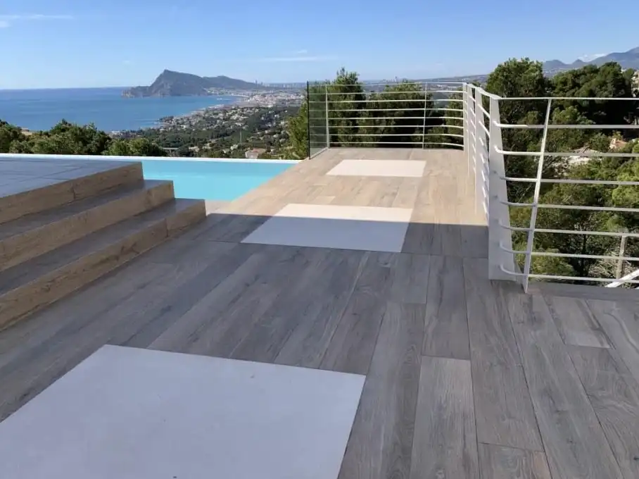 Terraza de Casa o chalet en venta en Altea con Aire acondicionado, Jardín privado y Terraza