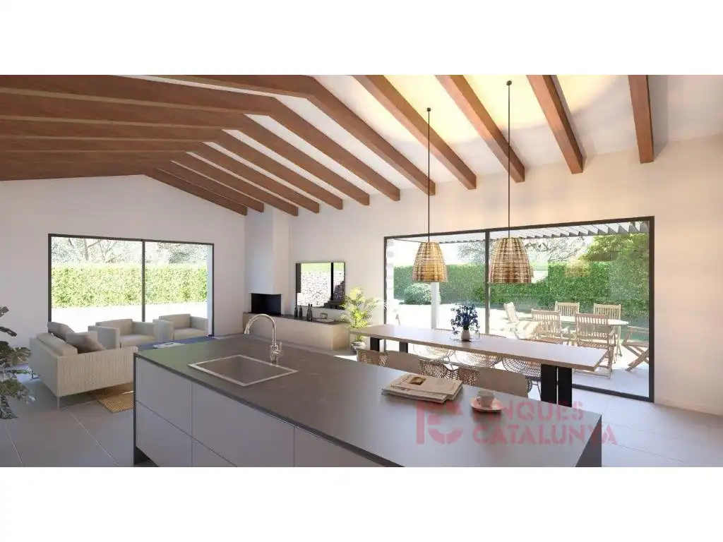 Küche von Residential zum Verkauf in Sant Martí de Llémena