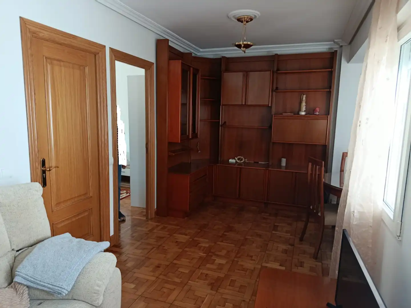 Sala de estar de Piso de alquiler en Santander con Calefacción y Amueblado