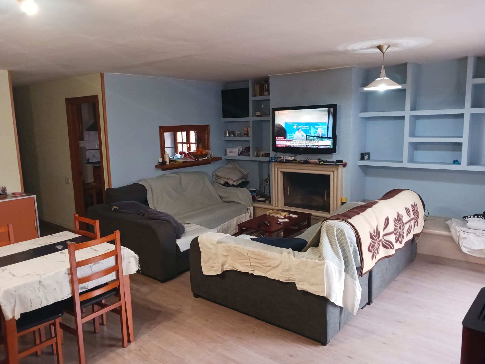 Living room of Flat for sale in Prats de Lluçanès  with Terrace and Oven