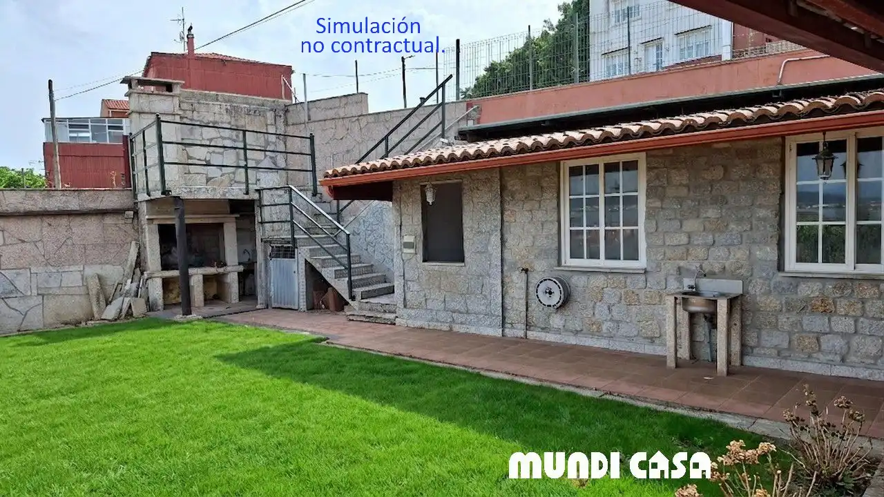 Garden of Houses for sale in Boiro  with Terrace and Storage room