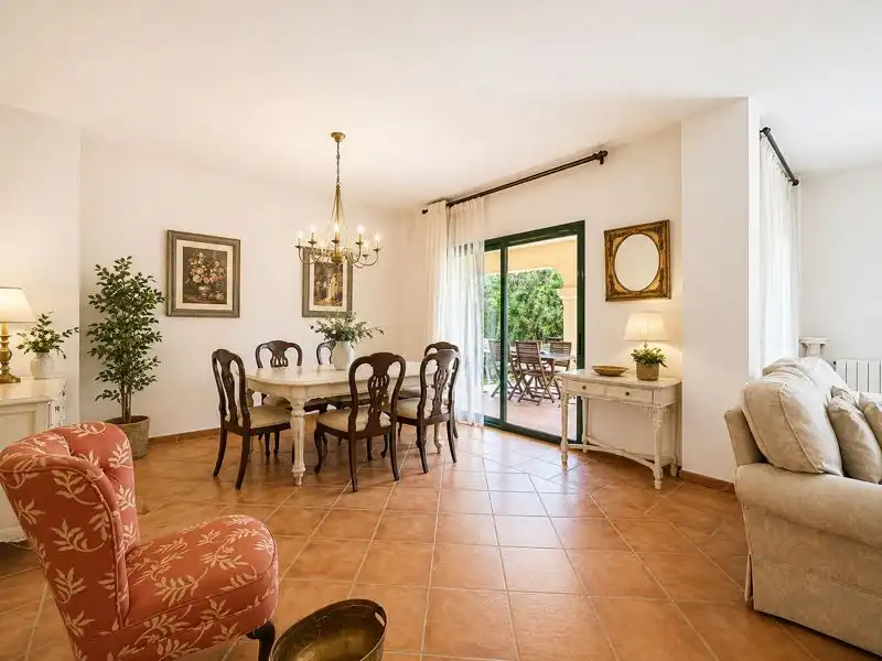 Dining room of Detached homes for sale in Sotogrande  with Air Conditioner and Terrace