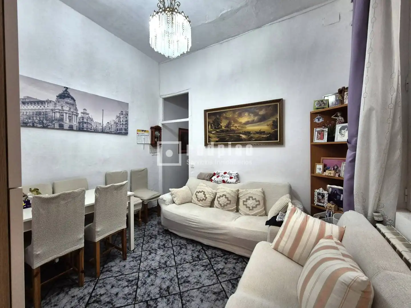 Living room of Apartments for sale in Madrid  with Furnished