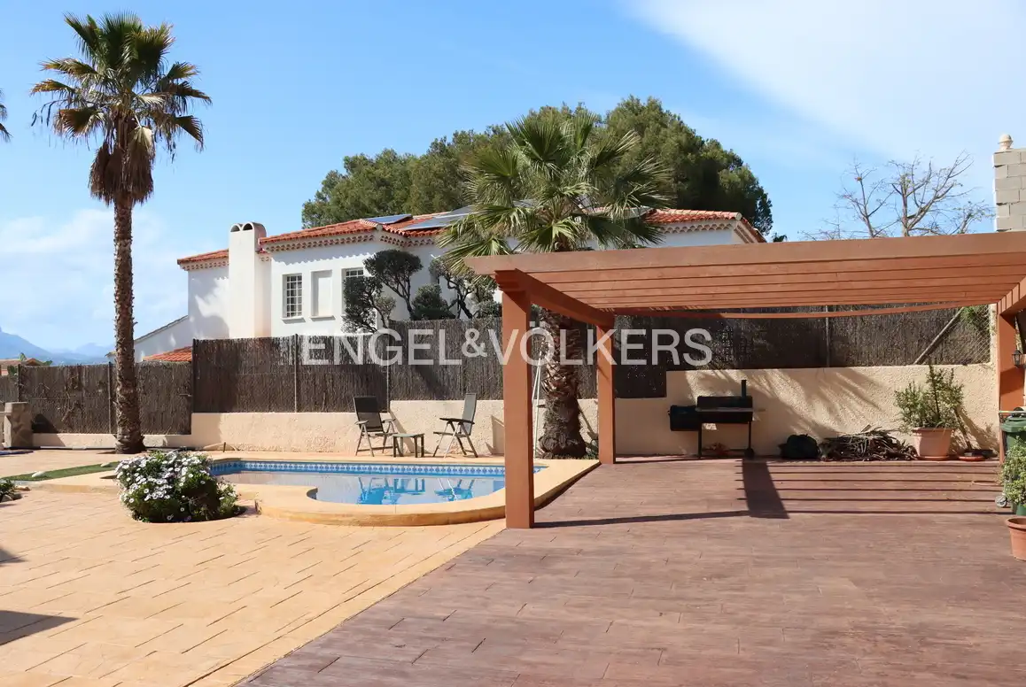 Exterior view of Houses for sale in Benidorm  with Air Conditioner, Private garden and Terrace