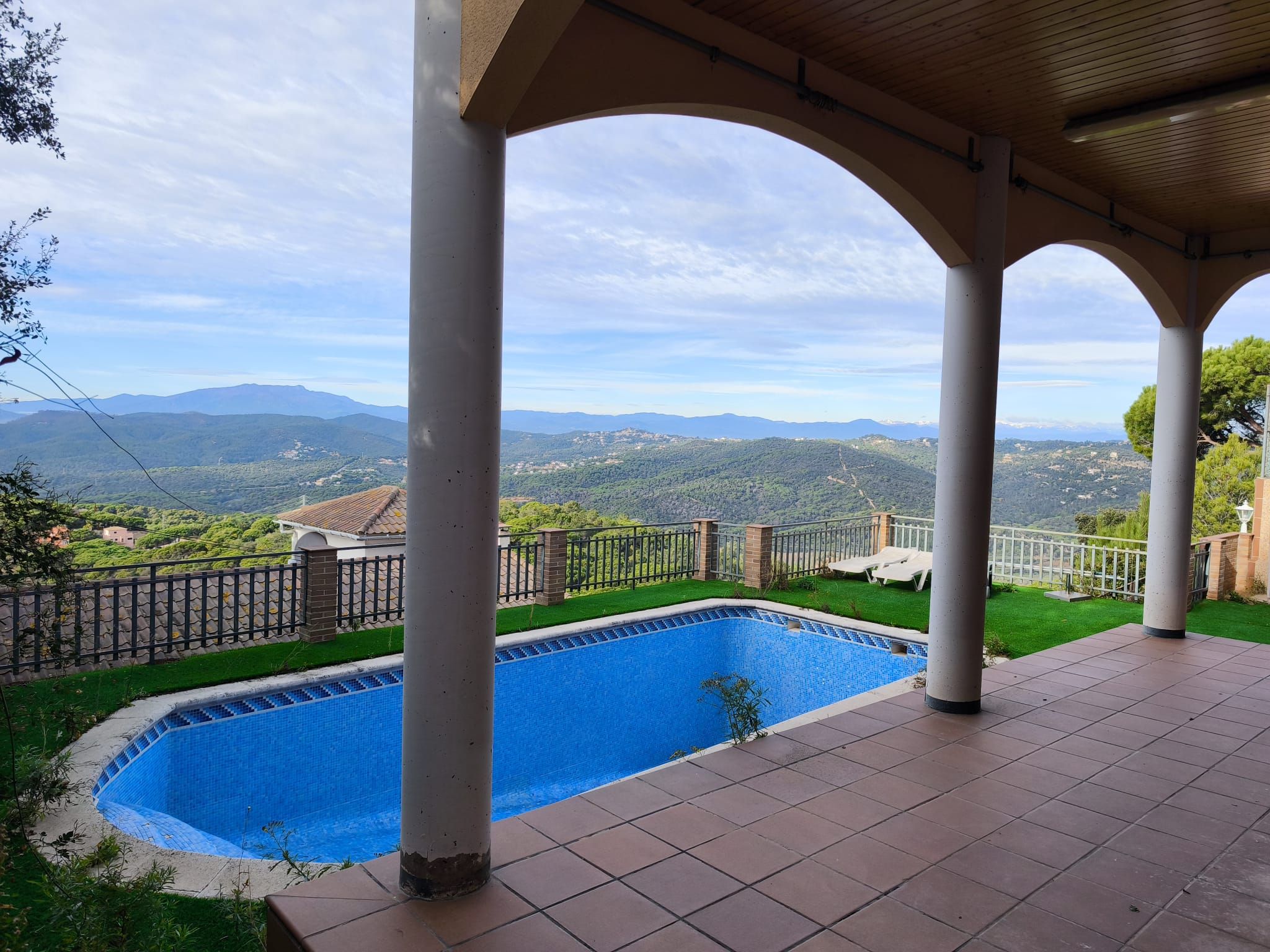 Piscina de Casa o xalet en venda en Lloret de Mar amb Calefacció, Jardí privat i Terrassa