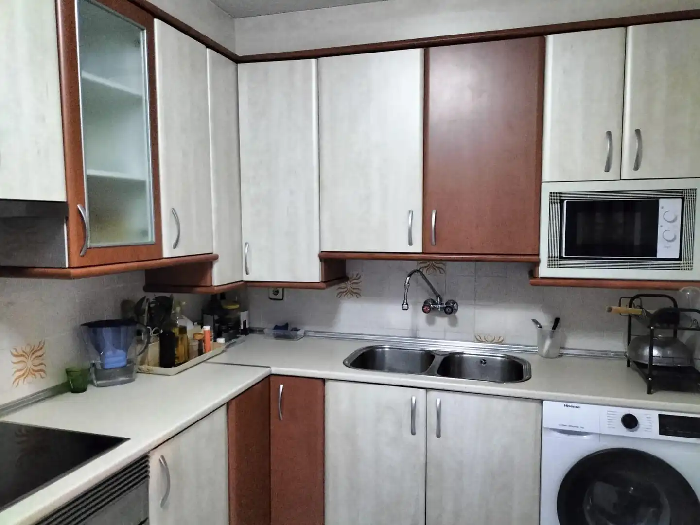 Küche von Wohnung zum Verkauf in Villamuriel de Cerrato mit Heizung und Abstellraum