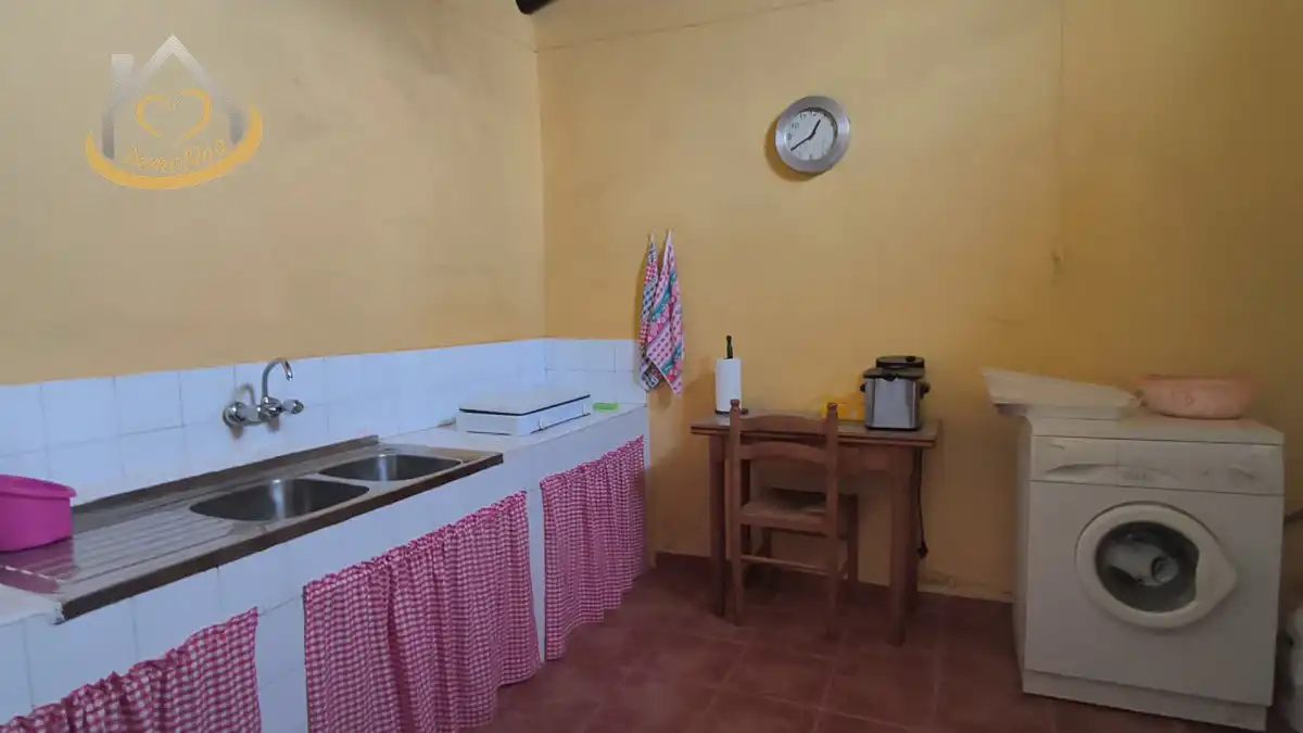 Cuina de Casa o xalet en venda en Sanlúcar de Guadiana amb Jardí privat, Terrassa i Moblat