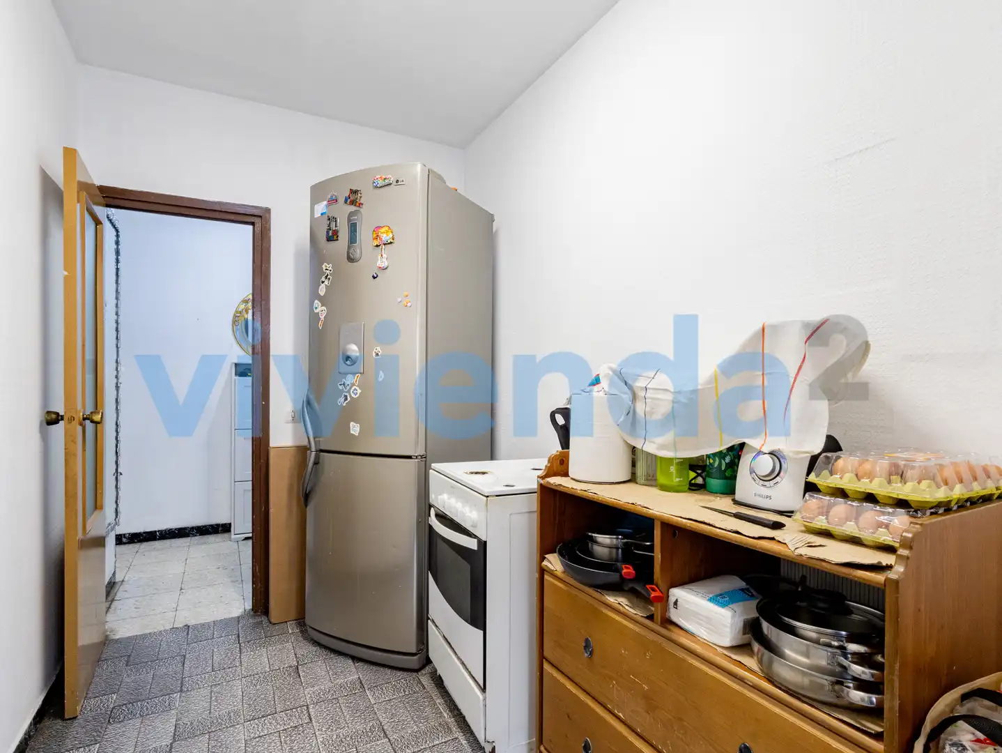 Cocina de Piso en venta en Madrid con Calefacción, Terraza y Balcón
