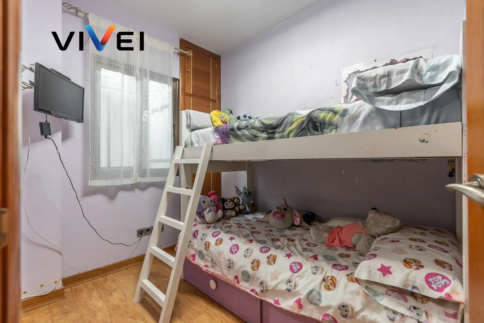 Bedroom of Flat for sale in Madrid  with Heating