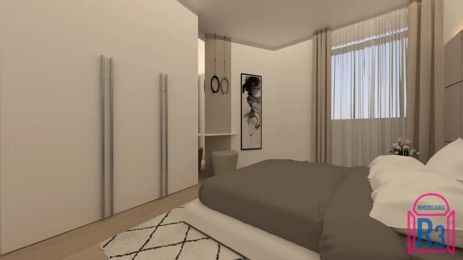 Habitación de Apartamento en venta en León Capital  con Calefacción