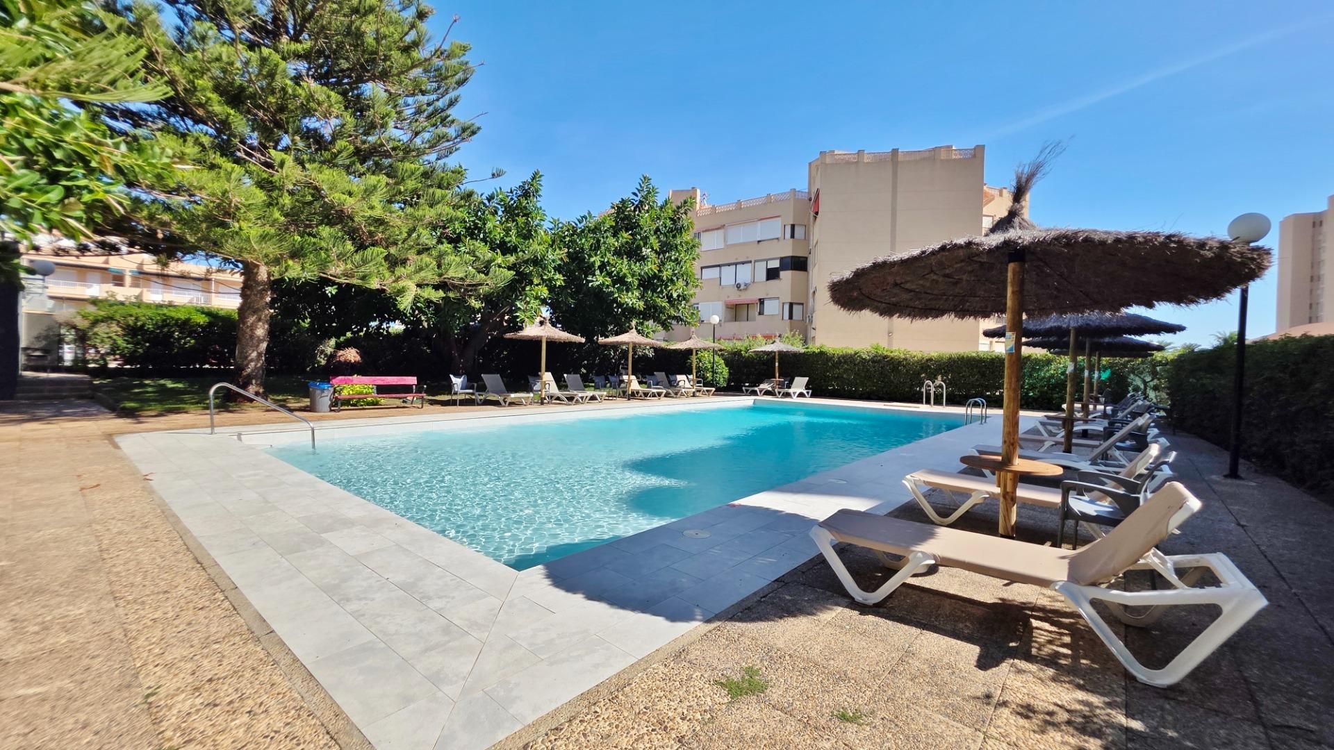 Swimming pool of Flat for sale in La Manga del Mar Menor  with Private garden, Terrace and Balcony