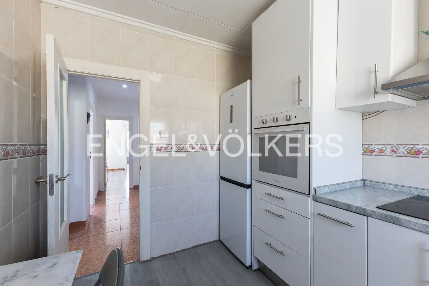 Kitchen of Flat for sale in Valencia  with Air Conditioner and Heating