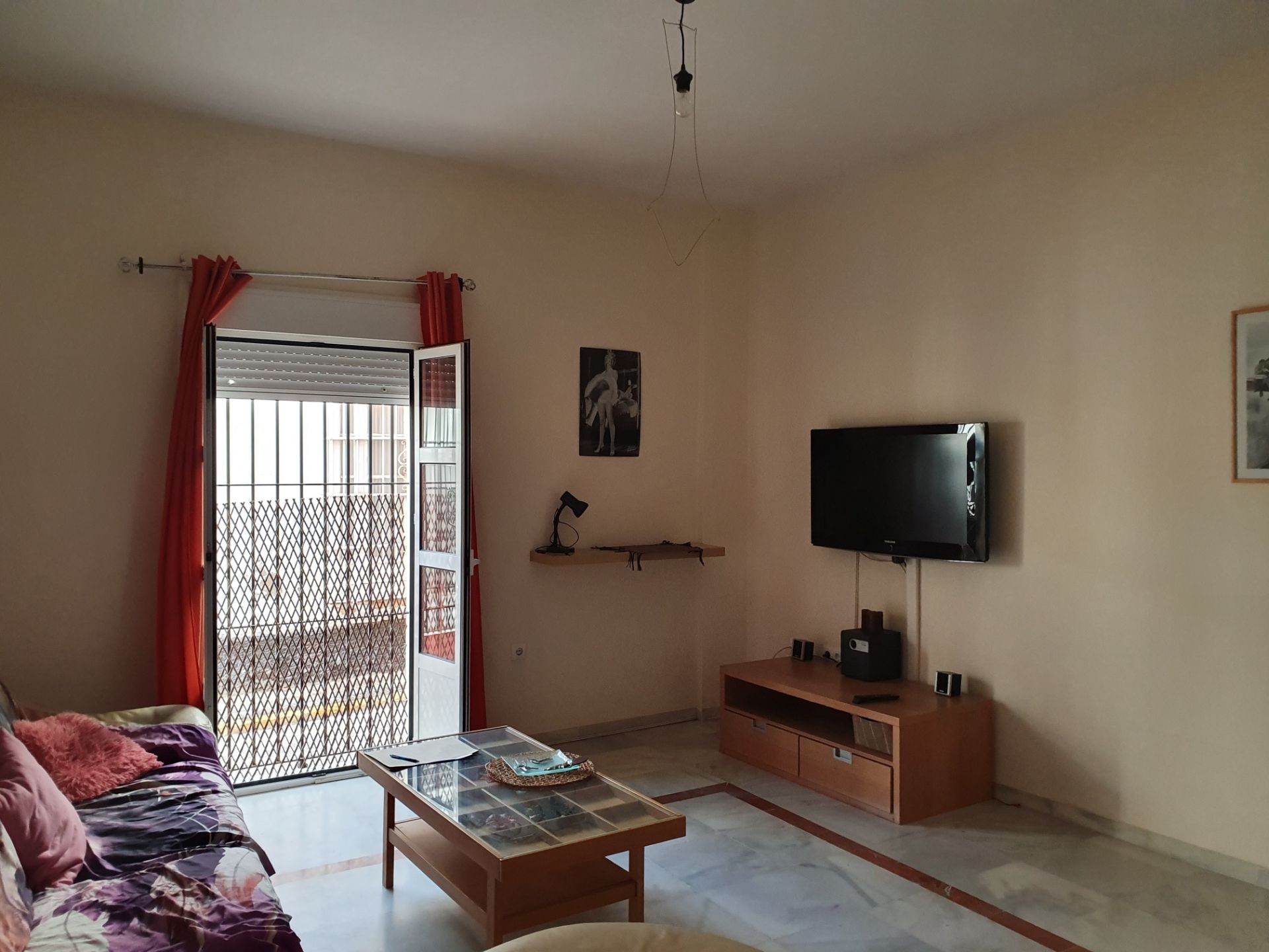 Sala d'estar de Planta baixa de lloguer en San Fernando amb Aire condicionat, Moblat i Forn