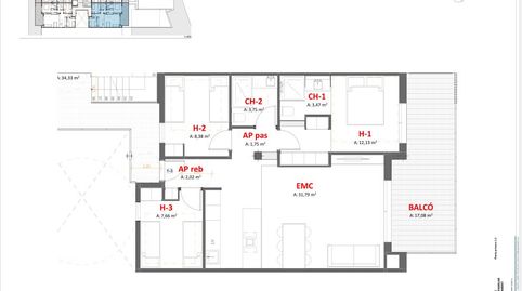 Foto 2 de Piso en venta en Carrer de la Font, 28i, Sant Joan - Vilarromà, Palamós