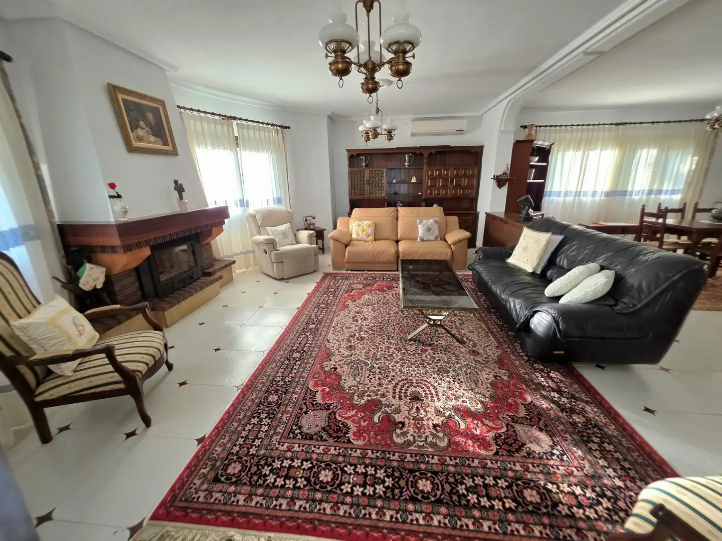Living room of Houses for sale in Benicasim / Benicàssim  with Heating, Private garden and Terrace