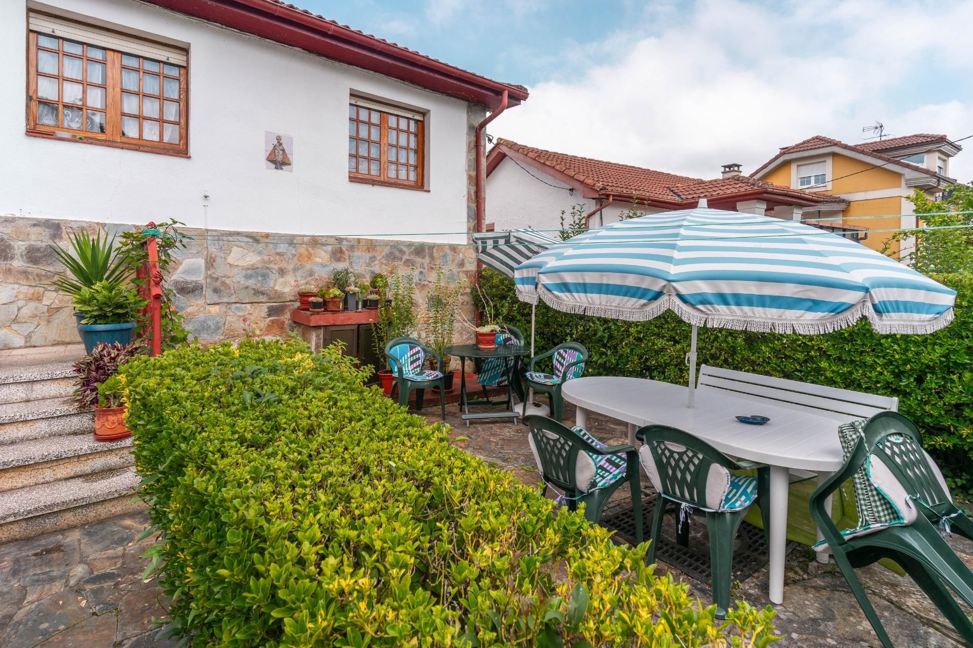 Garten von Country house zum verkauf in Candamo mit Heizung, Privatgarten und Parkett