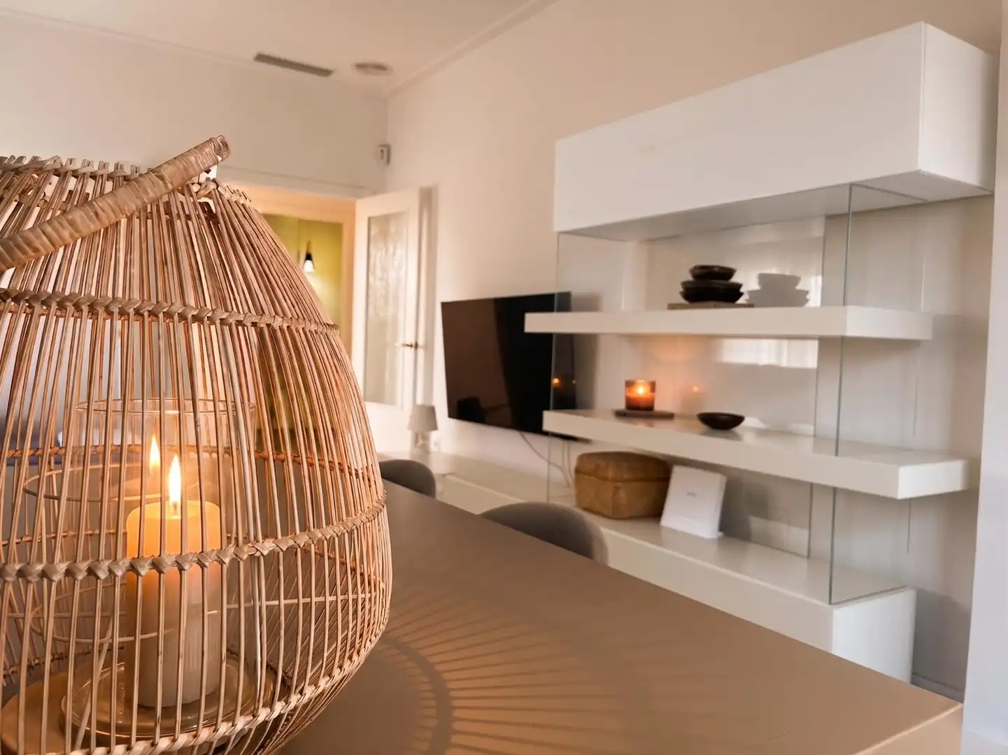 Sala de estar de Planta baja en venta en Elche / Elx con Aire acondicionado, Terraza y Amueblado
