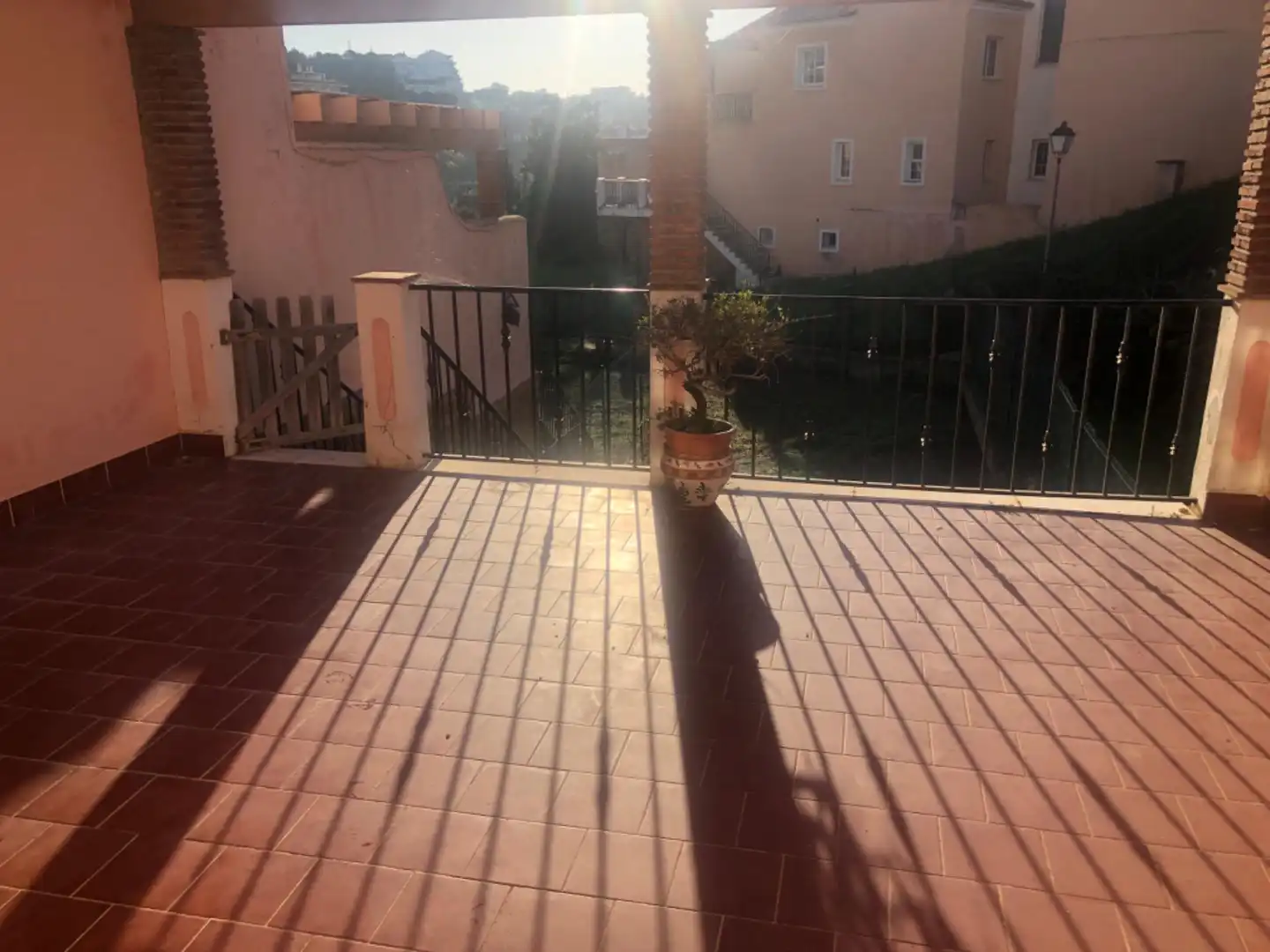 Terraza de Casa adosada en venta en Mijas con Aire acondicionado, Calefacción y Jardín privado