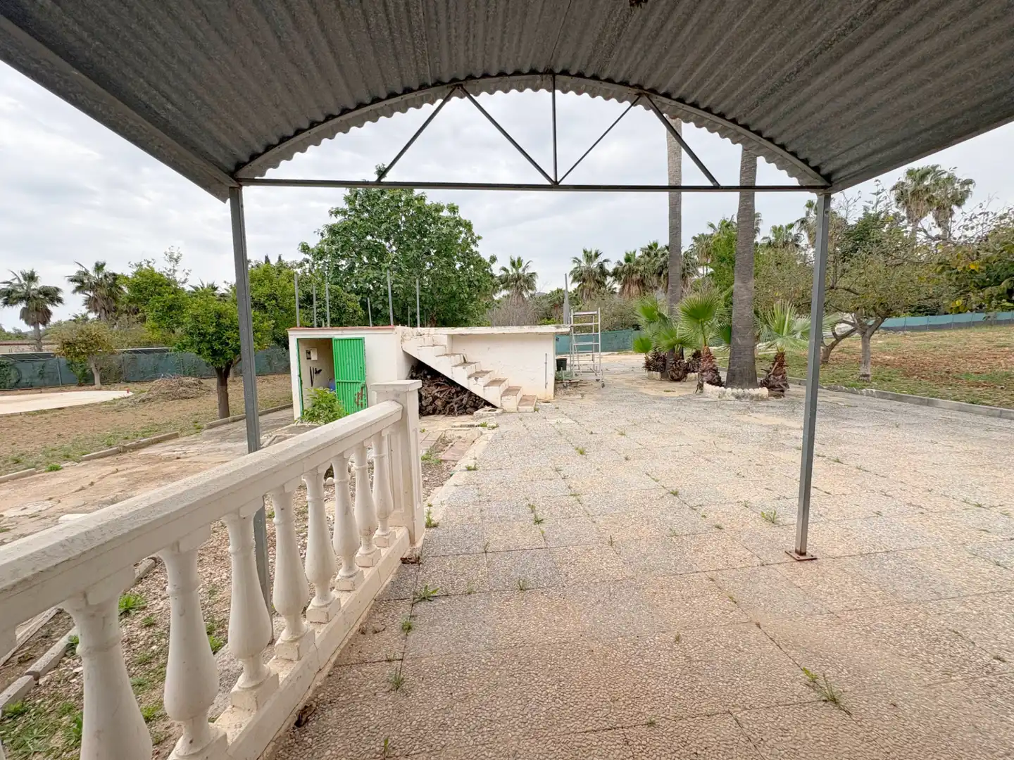 Terrasse von Country house zum Verkauf in Alhaurín de la Torre mit Klimaanlage, Privatgarten und Terrasse