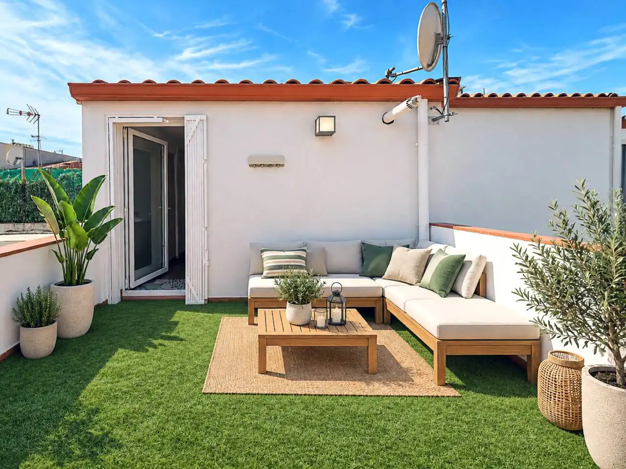 Terraza de Casa o chalet en venta en Terrassa con Aire acondicionado, Calefacción y Terraza
