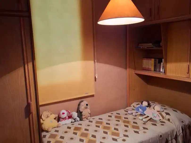 Schlafzimmer von Wohnung zum Verkauf in  Barcelona Capital mit Klimaanlage und Balkon