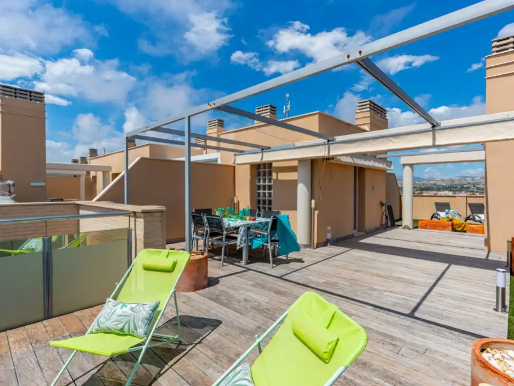 Terrace of Attic for sale in El Campello  with Air Conditioner, Private garden and Terrace