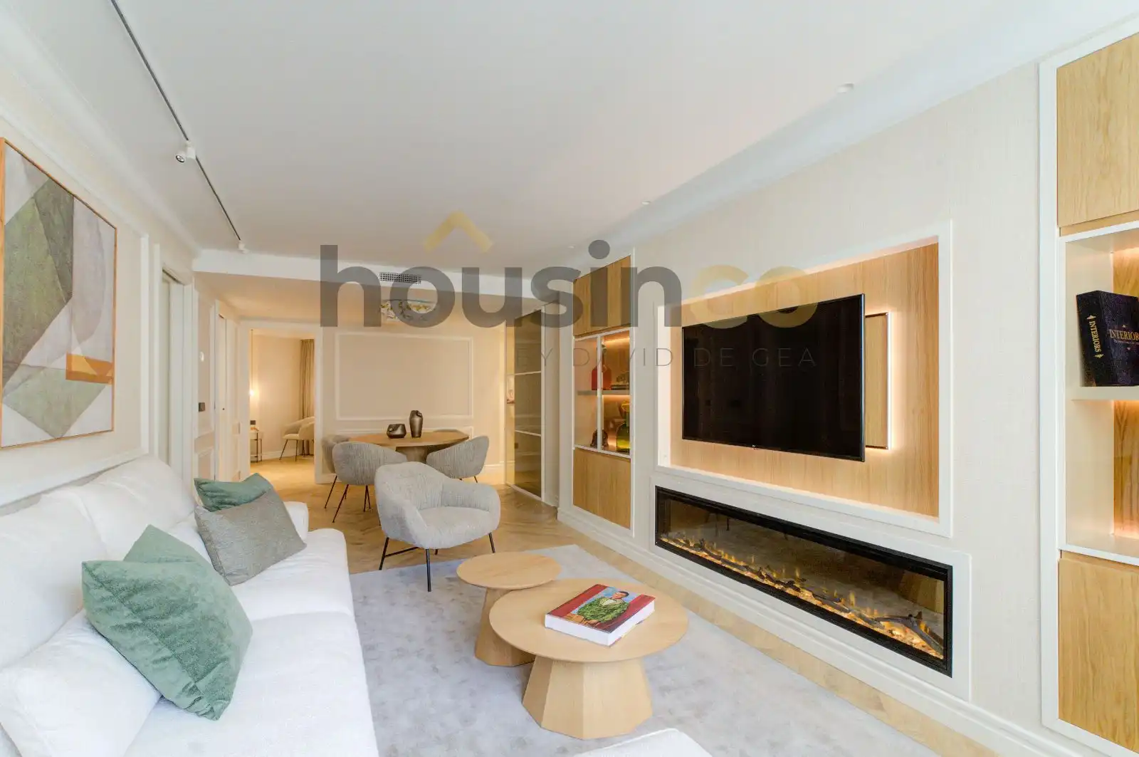 Sala de estar de Piso en venta en Madrid con Aire acondicionado, Calefacción y Parquet