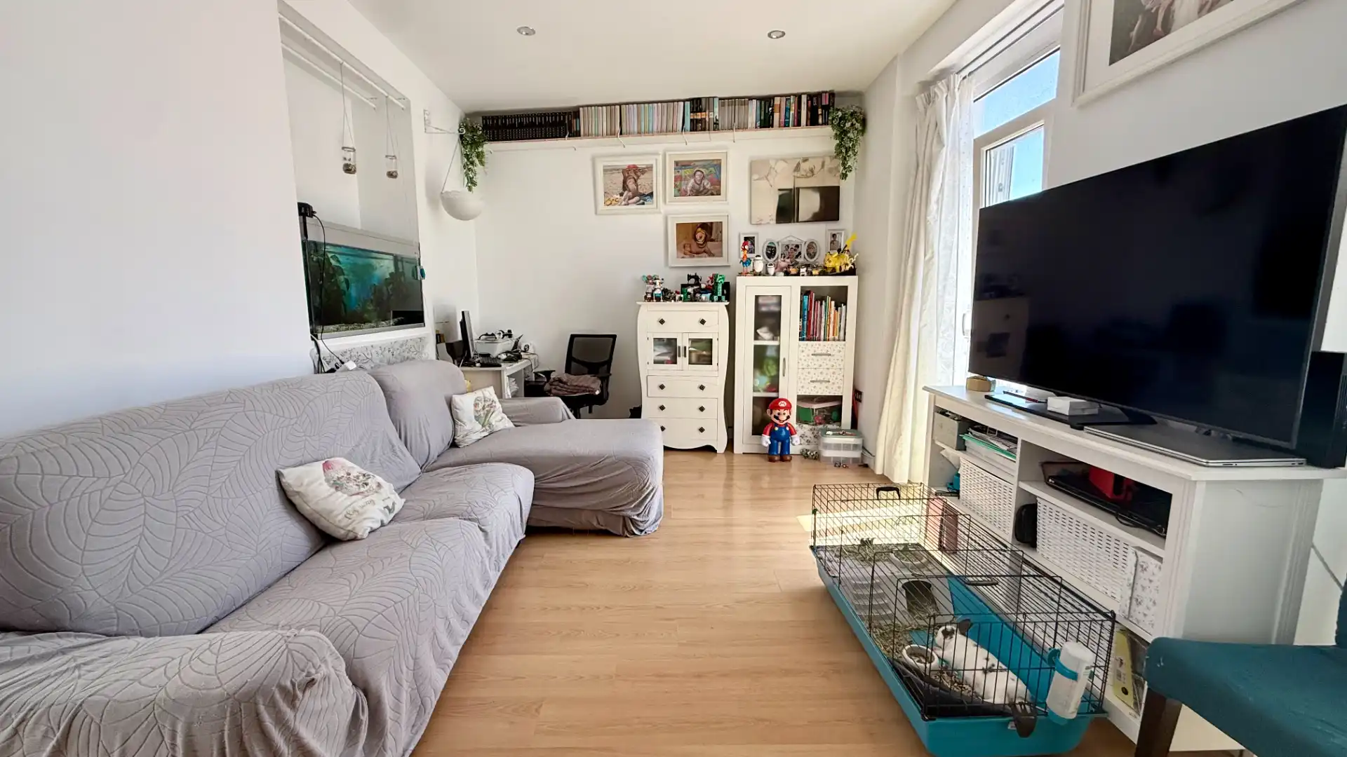 Sala de estar de Piso en venta en Cádiz con Amueblado, Horno y Lavadora