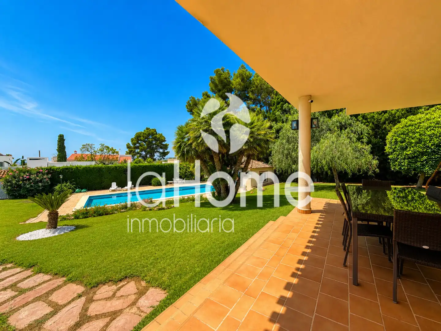 Jardín de Casa o chalet en venta en Paterna con Aire acondicionado, Calefacción y Jardín privado