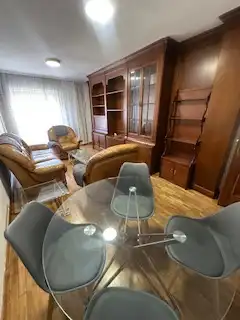 Sala de estar de Apartamento de alquiler en León Capital  con Calefacción, Parquet y Terraza