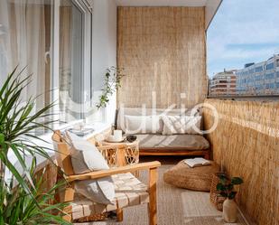 Balcony of Apartment to rent in  Madrid Capital  with Air Conditioner, Heating and Terrace