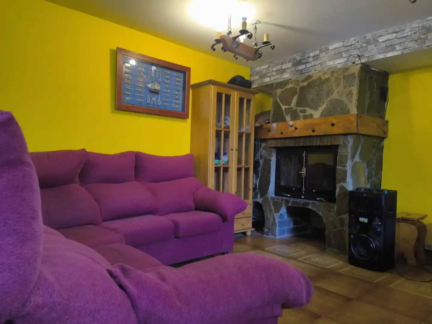 Sala d'estar de Casa adosada en venda en Utebo amb Aire condicionat, Calefacció i Jardí privat