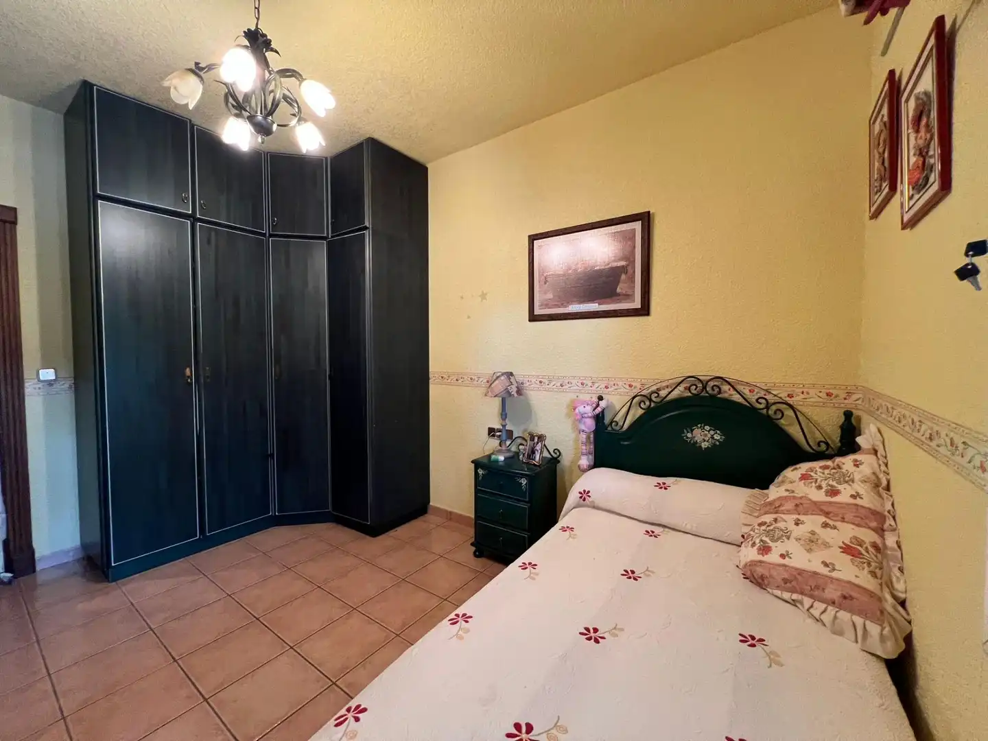 Dormitori de Casa o xalet en venda en Elche / Elx amb Jardí privat, Terrassa i Piscina