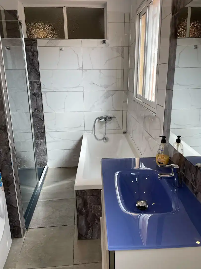 Bathroom of Houses for sale in Gandia  with Air Conditioner, Heating and Terrace
