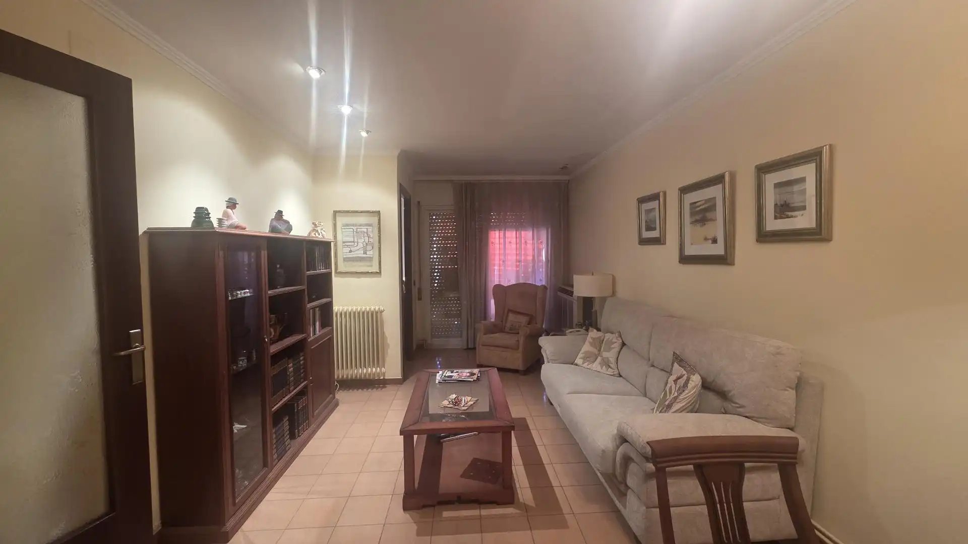 Sala d'estar de Pis en venda en Lleida amb Calefacció