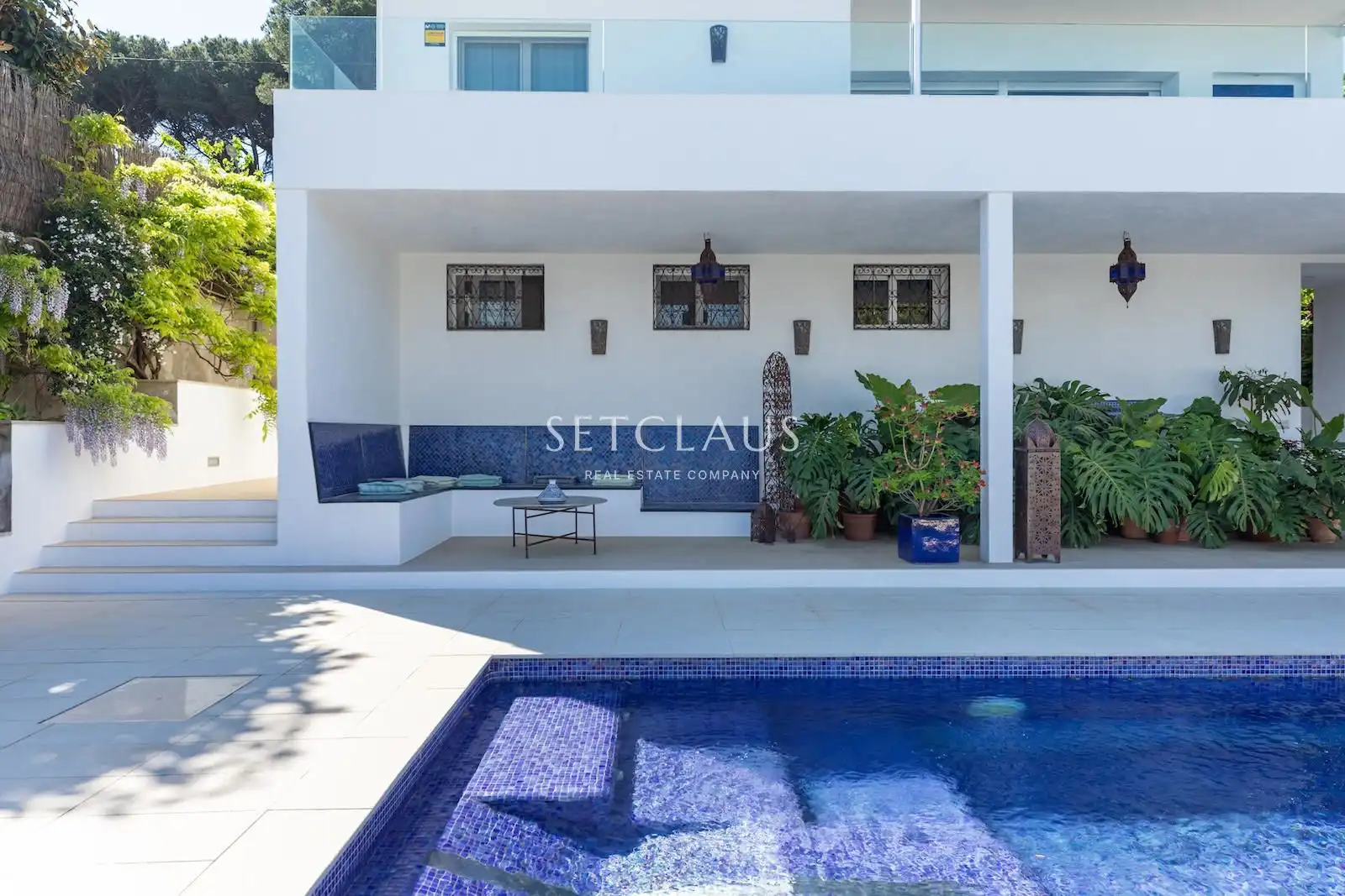 Terraza de Casa o chalet en venta en Vilanova del Vallès con Aire acondicionado, Calefacción y Jardín privado