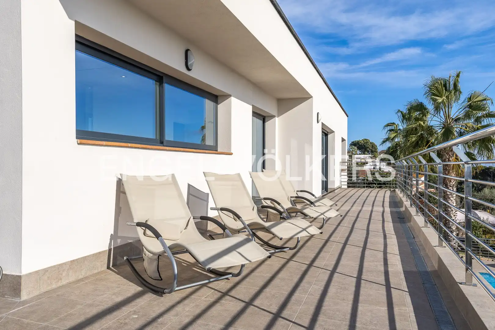 Terrace of Houses for rent in Santa Susanna  with Air Conditioner, Heating and Private garden