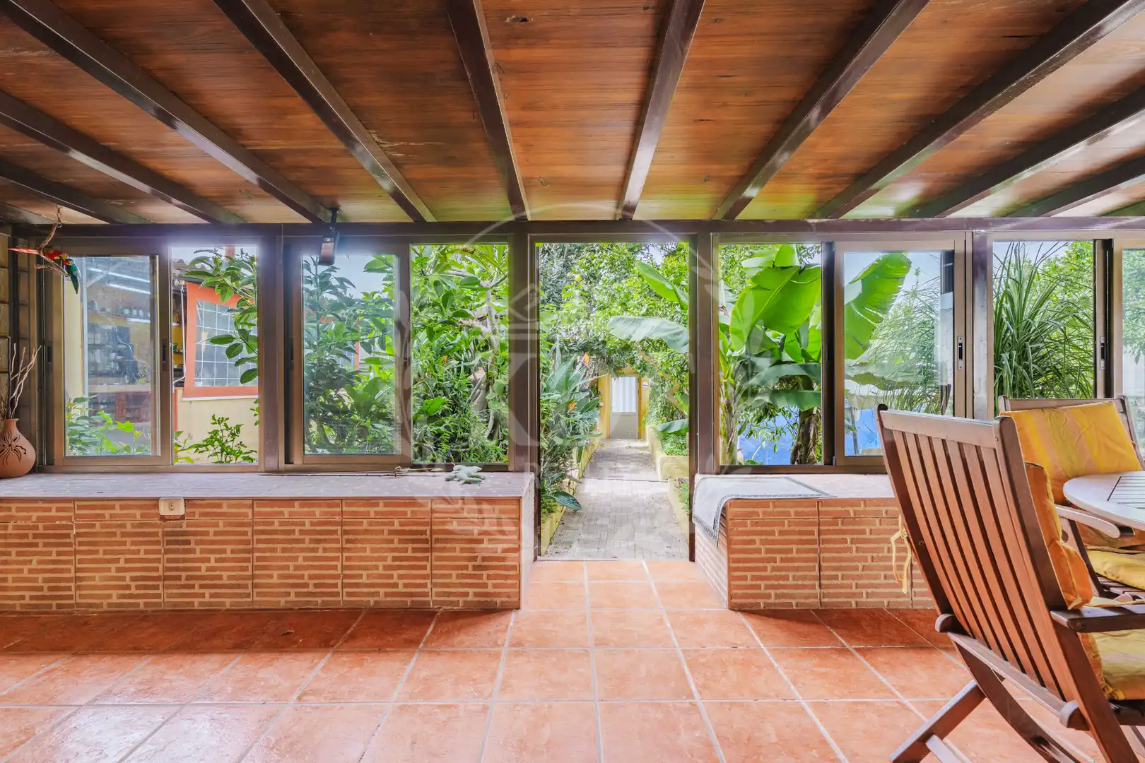 Terraza de Casa o chalet en venta en La Matanza de Acentejo con Jardín privado, Terraza y Piscina