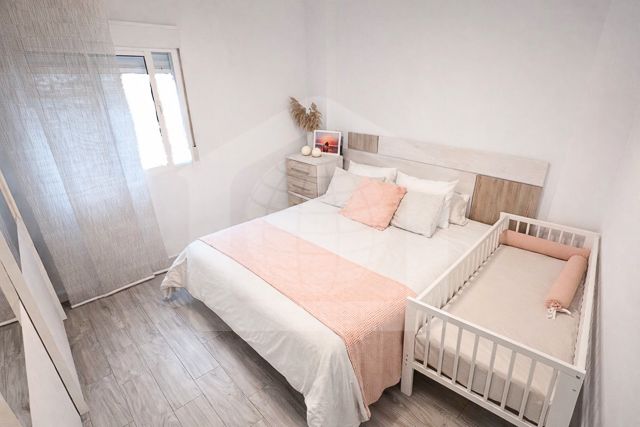 Bedroom of Flat for sale in Málaga Capital
