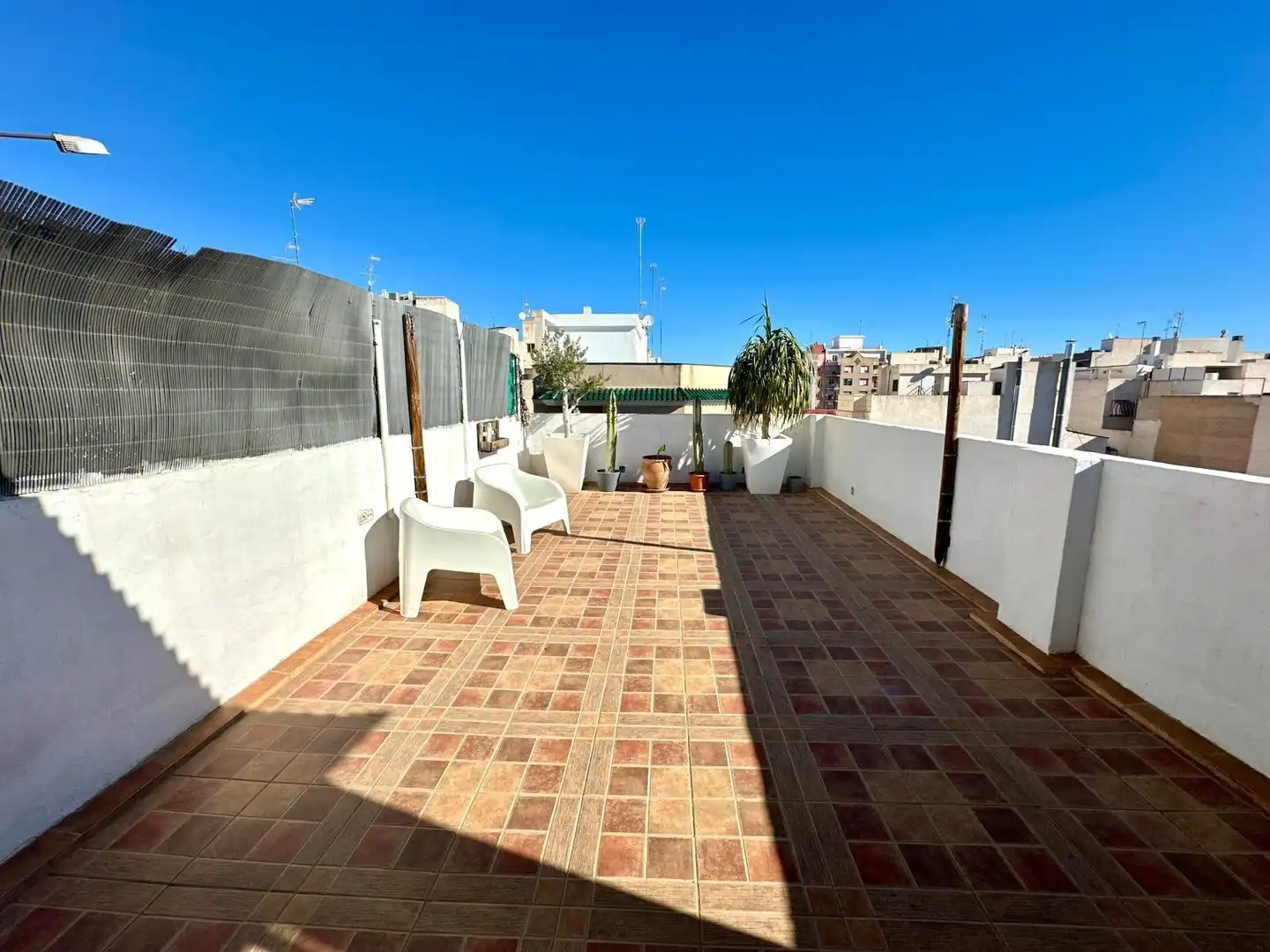 Terraza de Ático en venta en Elche / Elx con Terraza, Amueblado y Balcón