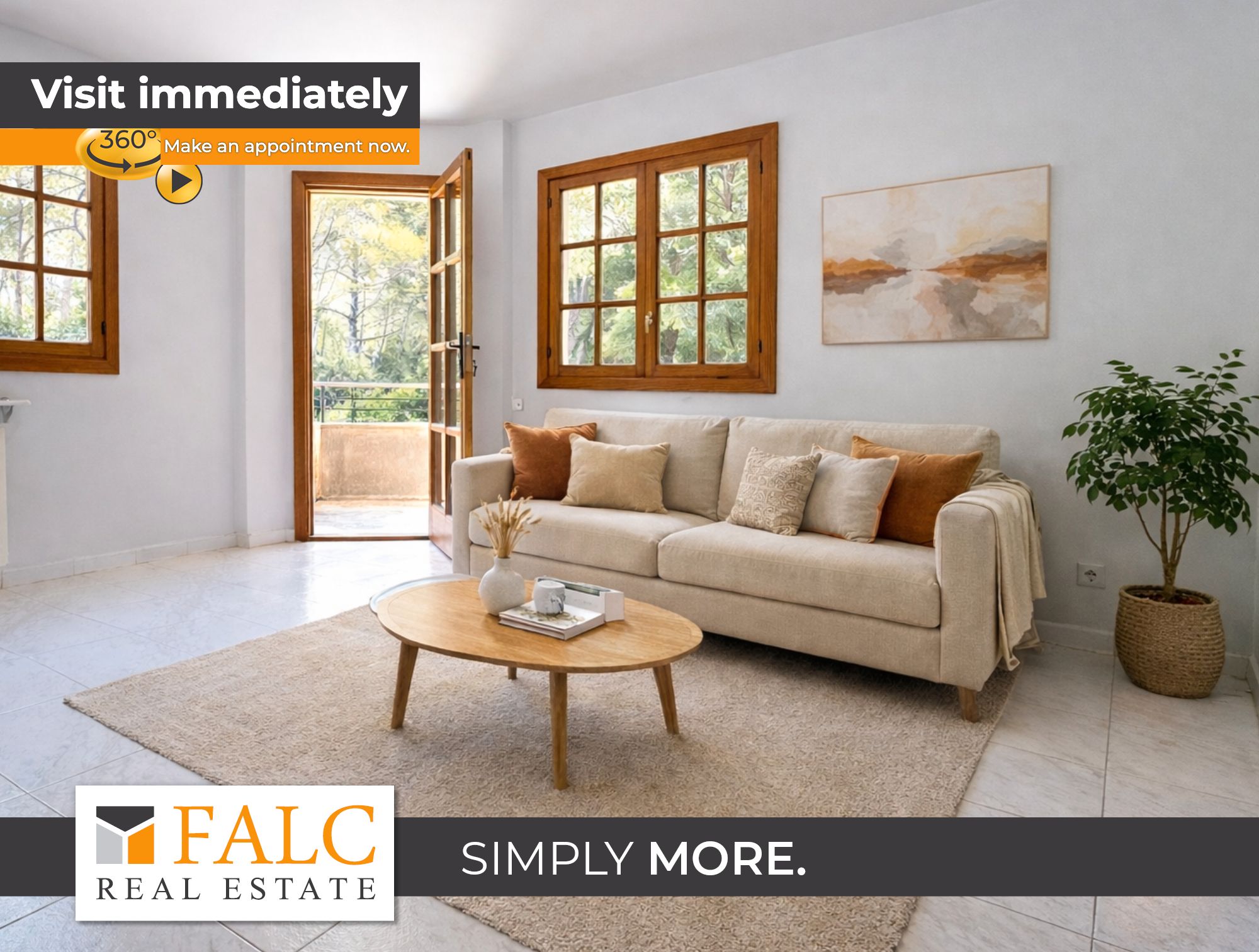 Sala de estar de Apartamento en venta en Calvià con Jardín privado