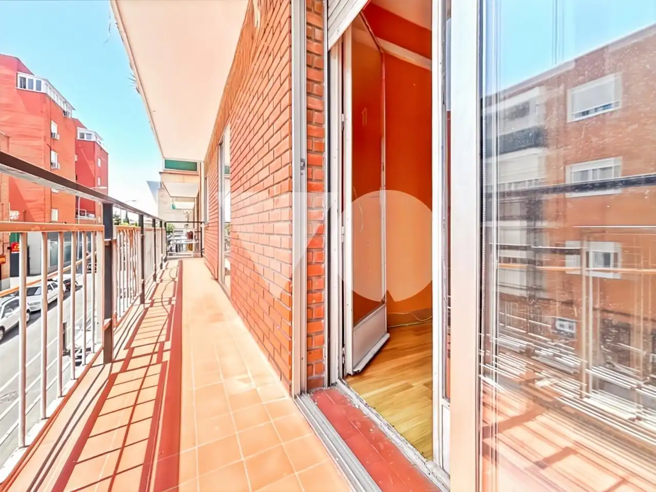 Balcony of Flat for sale in Madrid  with Heating, Parquet flooring and Terrace