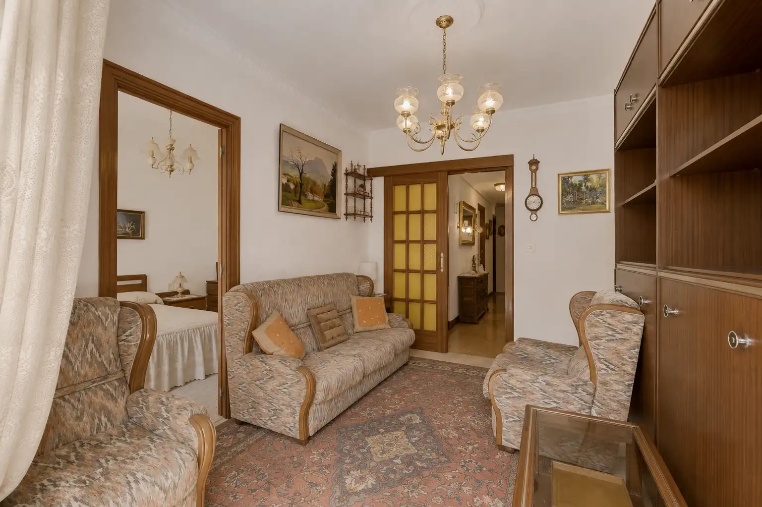 Sala de estar de Piso en venta en Donostia - San Sebastián  con Calefacción y Terraza