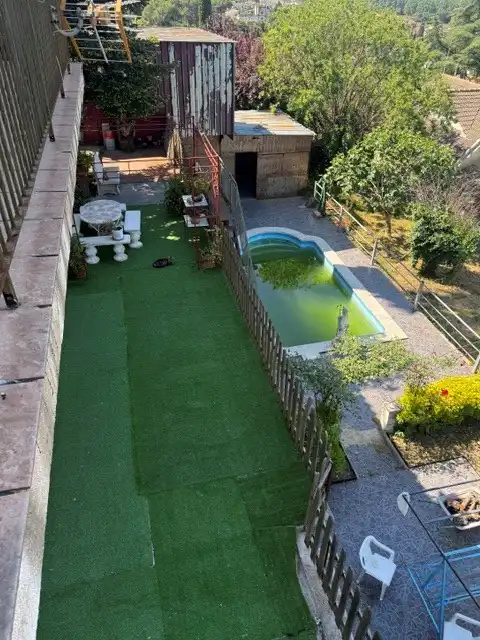 Piscina de Casa o chalet en venta en Lliçà d'Amunt con Aire acondicionado, Calefacción y Jardín privado